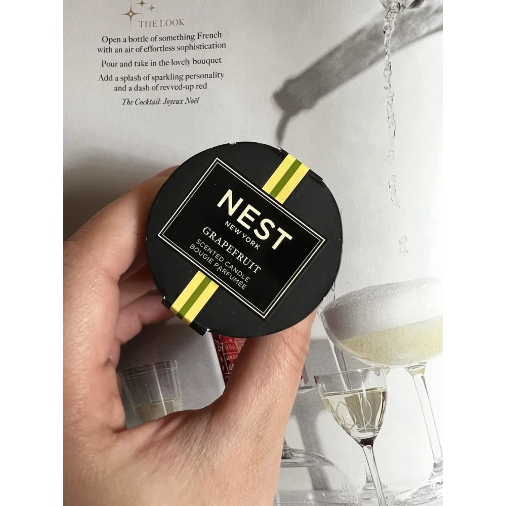 Nest New York Grapefruit Scented Votive Candle MINI .95oz, 27g New w/o Box